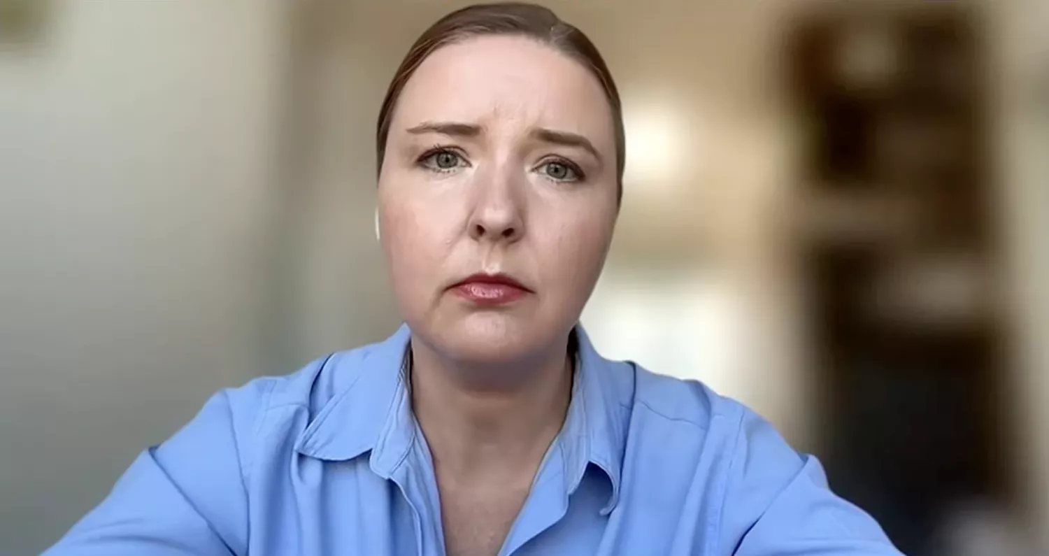 Голова Наглядової ради МКП «Миколаївводоканал» Ганна Монтавон. Скриншот з засідання сесії міськради