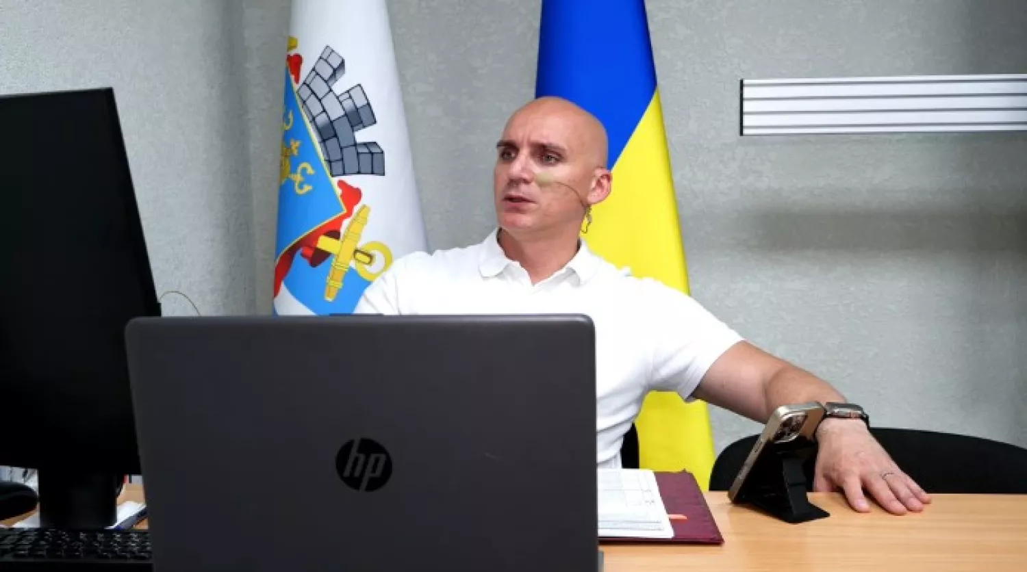 Міський голова Олександр Сєнкевич. Скриншот відео