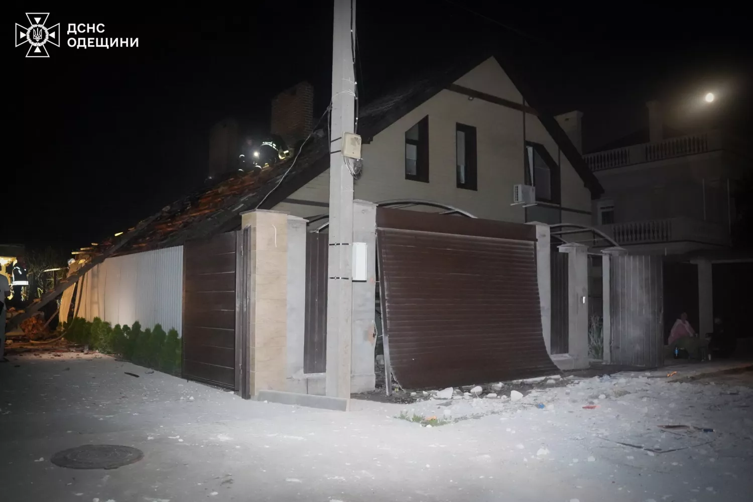 Обстріл Одеської області 5 червня. Фото: ДСНС