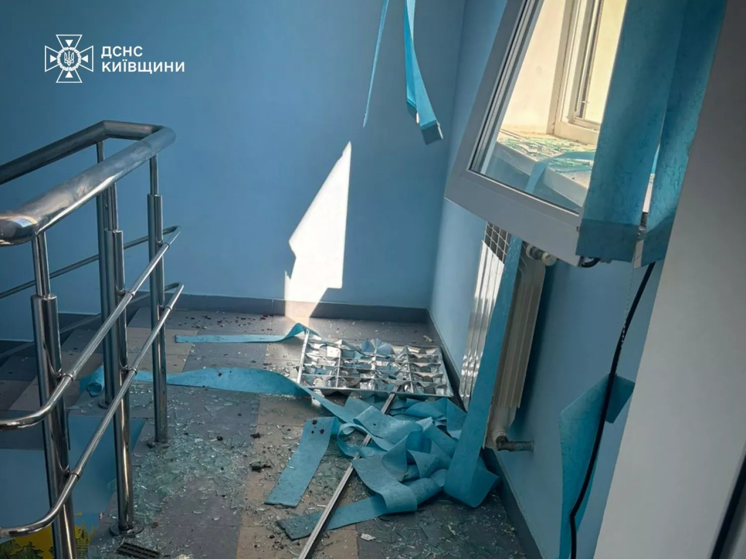 Обстріл заводу Яготинське для дітей 5 червня, фото ДСНС