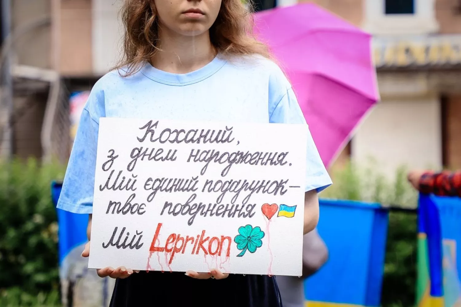 У Миколаєві пройшла акція на підтримку військовополонених та зниклих безвісти, фото: Олександр Сєнкевич