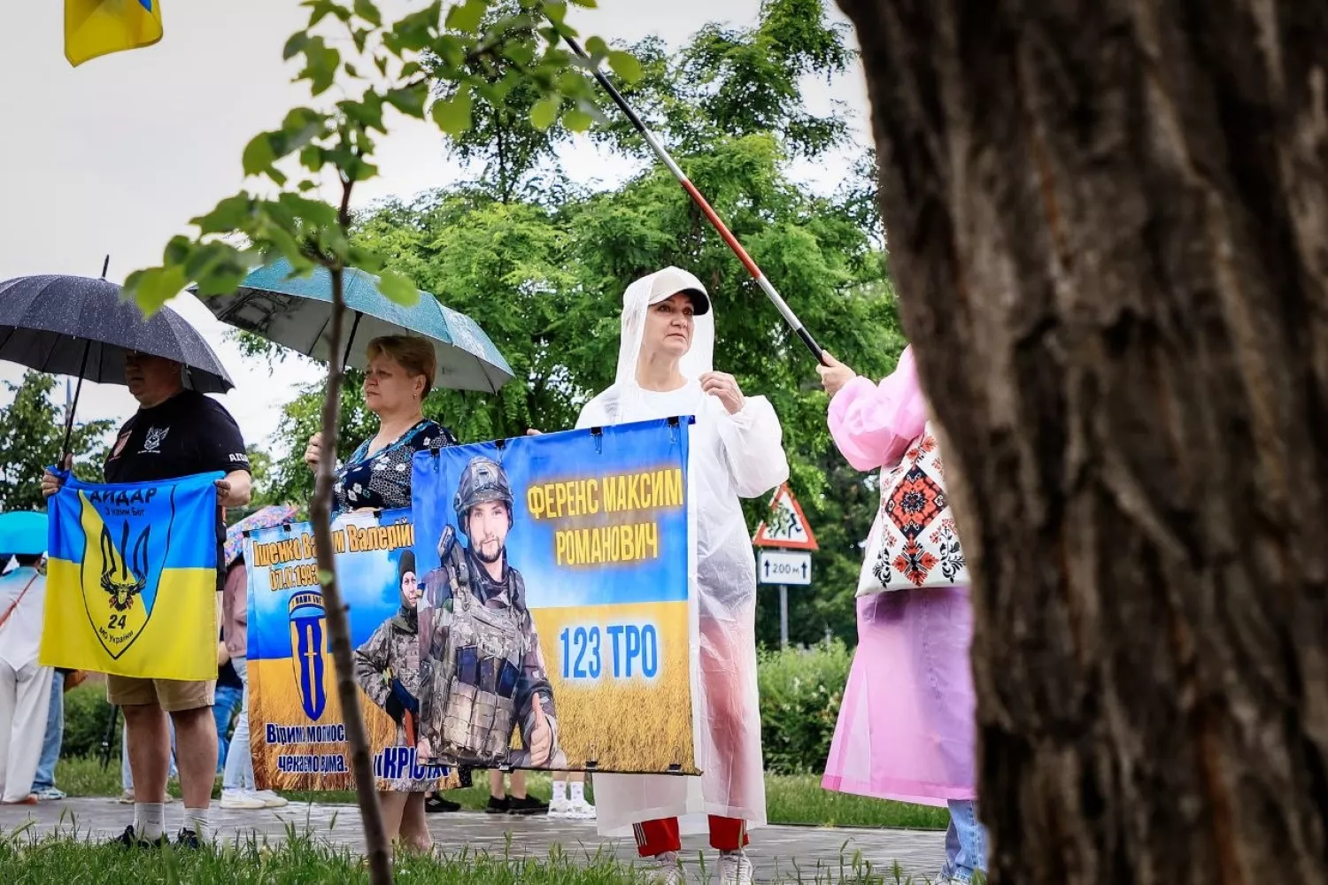У Миколаєві пройшла акція на підтримку військовополонених та зниклих безвісти, фото: Олександр Сєнкевич