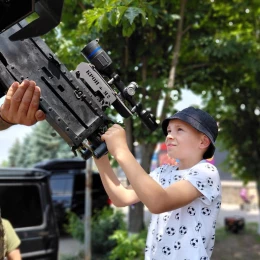 Військові показали сучасне озброєння та техніку. Фото: 123-я бригада тероборони