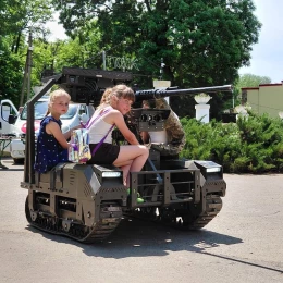 Військові показали сучасне озброєння та техніку. Фото: 123-я бригада тероборони