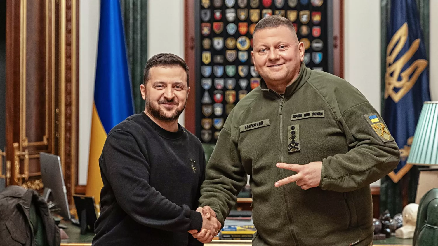 Залужний підтвердив, що піде на вибори президента, хоча на зустрічі із Зеленським його намагались відмовити. Ілюстраційне фото: Офіс президента України