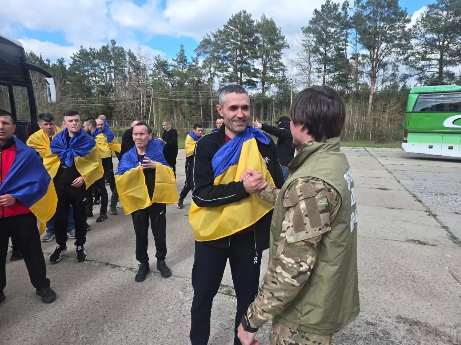 Ілюстративне фото військовополонених. Фото: Офіс президента