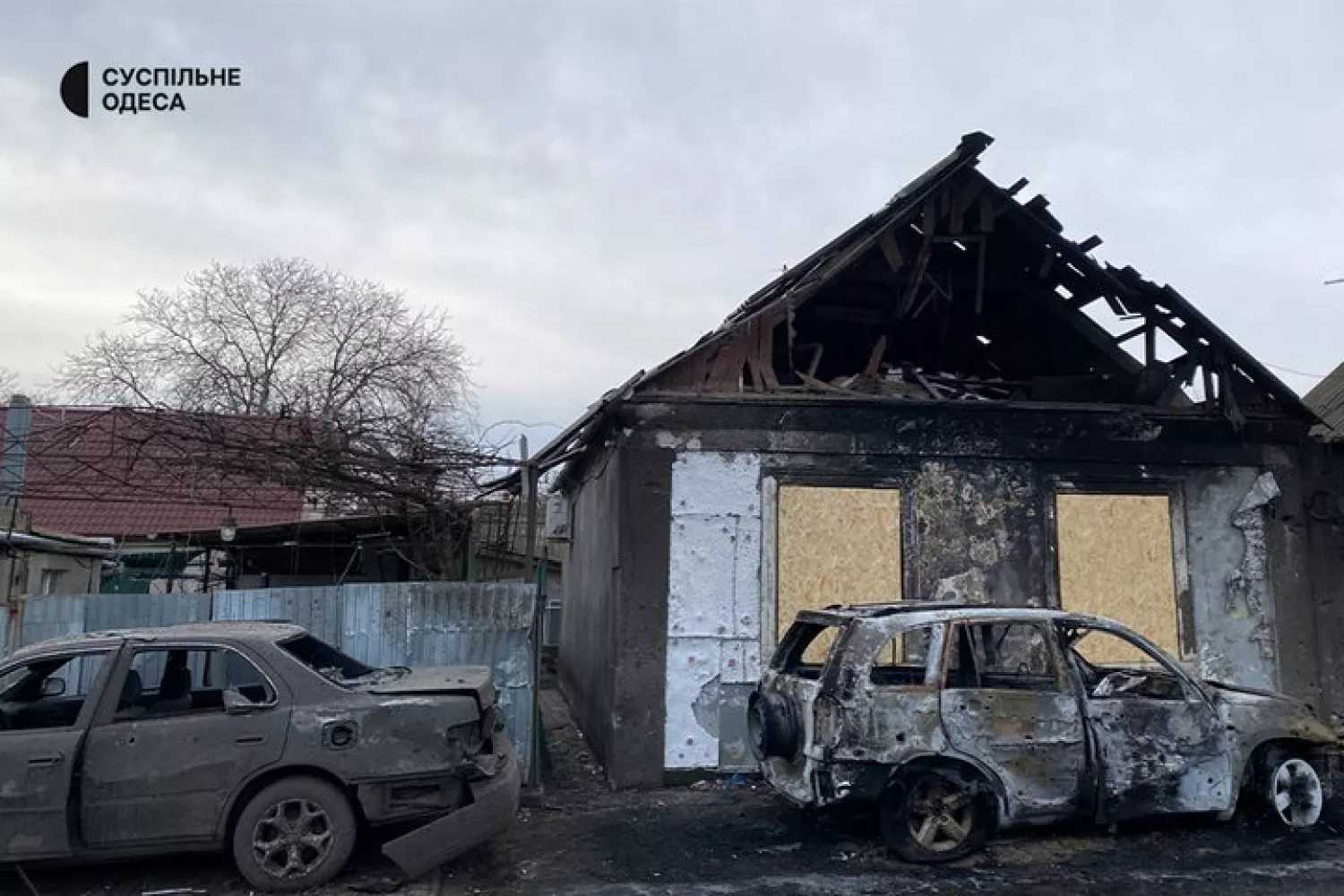 Наслідки російської атаки на Одесу, 21лютого 2026 року. Архівне фото: Суспільне