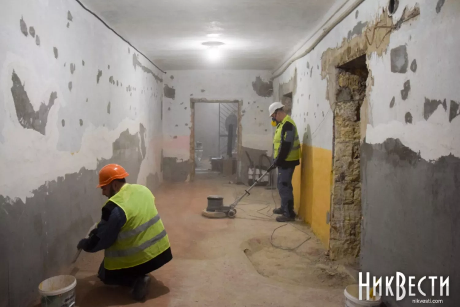 Ремонт укриття. Фото для ілюстрації з архіву МикВісті