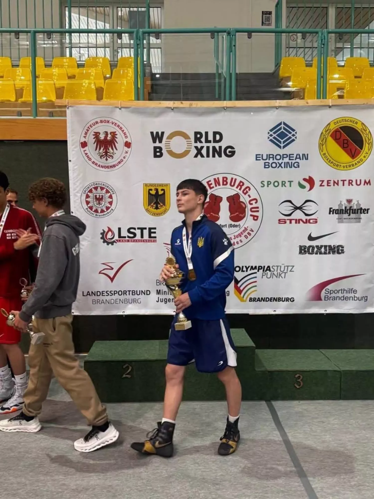 Боксер з Миколаївщини виборов золото на міжнародному турнірі Brandenburg Cup 2026. Фото: Управління фізичної культури і спорту Миколаївської міської