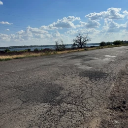 Дорогу до Матвіївки в Миколаєві відремонтували після скарг мешканців, фото Олександра Берези