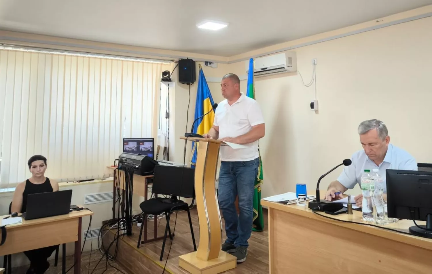 секретар Південноукраїнської міської ради Денис Кравченко. Фото: Південноукраїнська міська рада