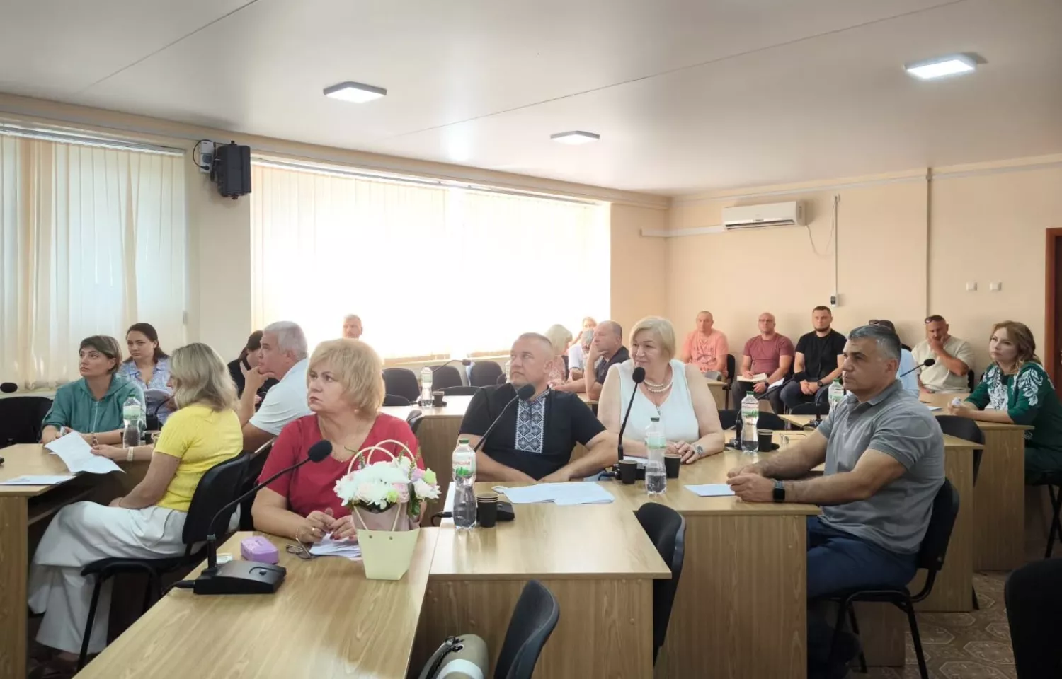 70-та позачергова сесія Південноукраїнської міської ради. Фото: Південноукраїнська міська рада