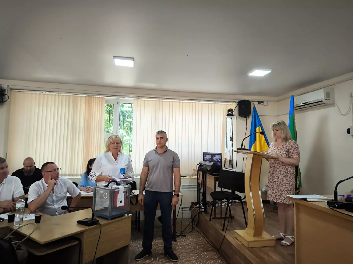 70-та позачергова сесія Південноукраїнської міської ради. Фото: Південноукраїнська міська рада