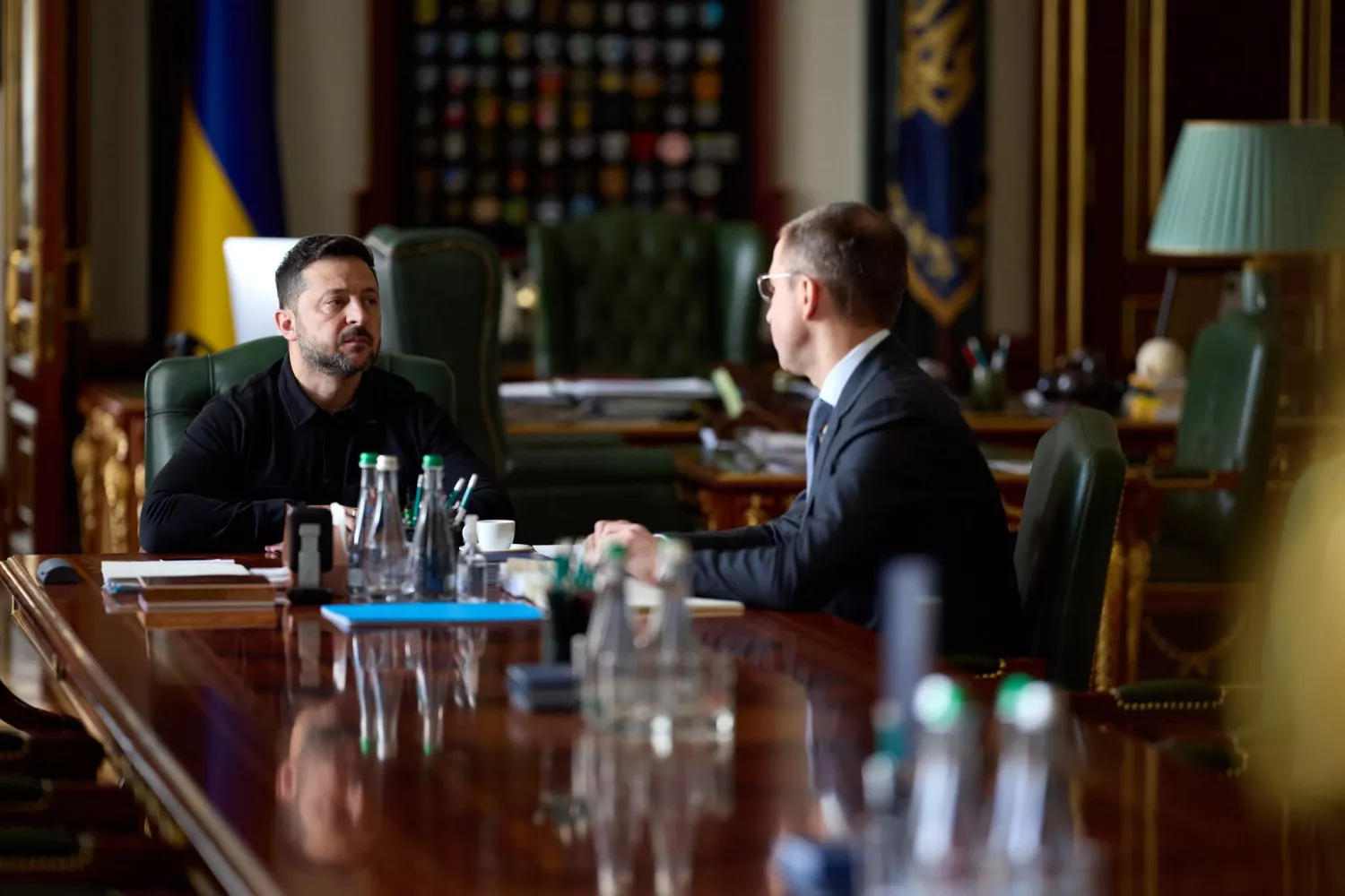 Зеленський провів першу зустріч із прем’єром Корецьким. Фото: Володимир Зеленський