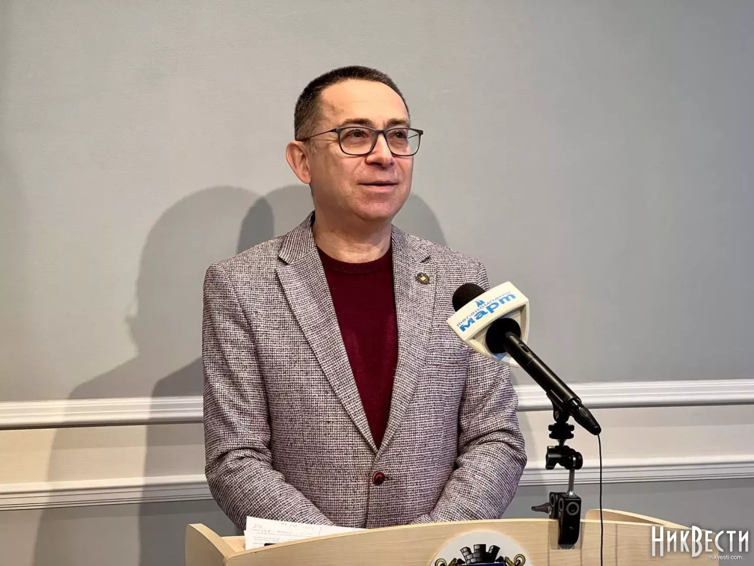 Начальник управління з питань культури Миколаївської міськради Юрій Любаров. Фото: МикВісті