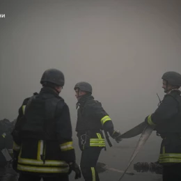На Одещині рятувальники потрапили під обстріл росіян. Фото: ДСНС