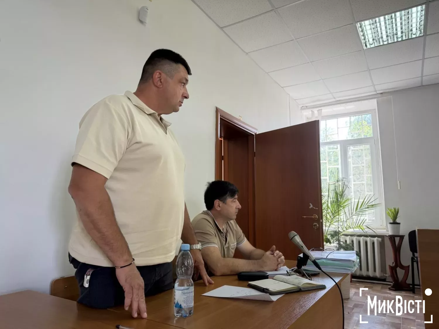 Олег Бабін вину не визнав. Фото: МикВісті