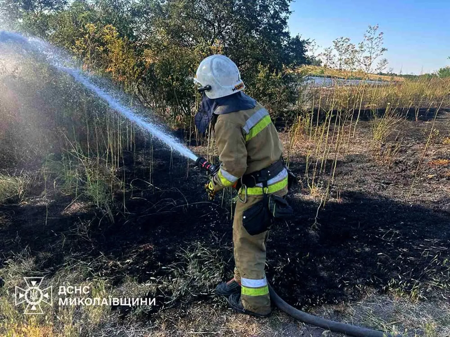На Миколаївщині 1 липня сталися 53 пожежі. Фото: ДСНС