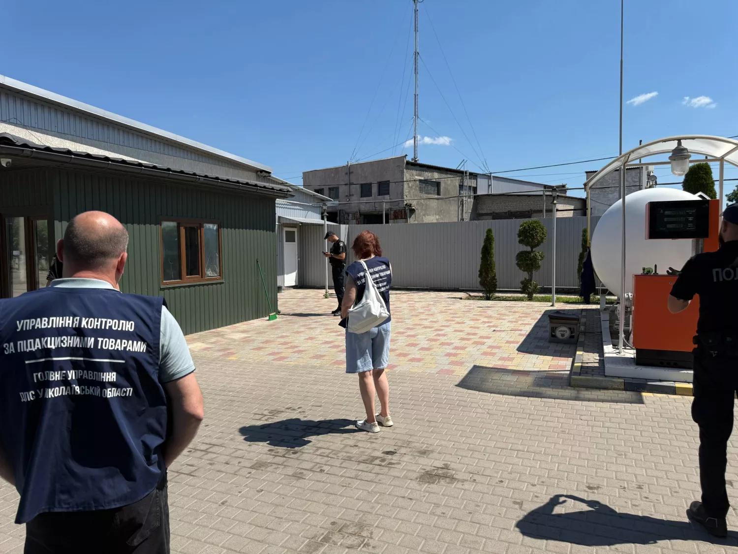 На Миколаївщині АЗС оштрафували. Фото: ДПС
