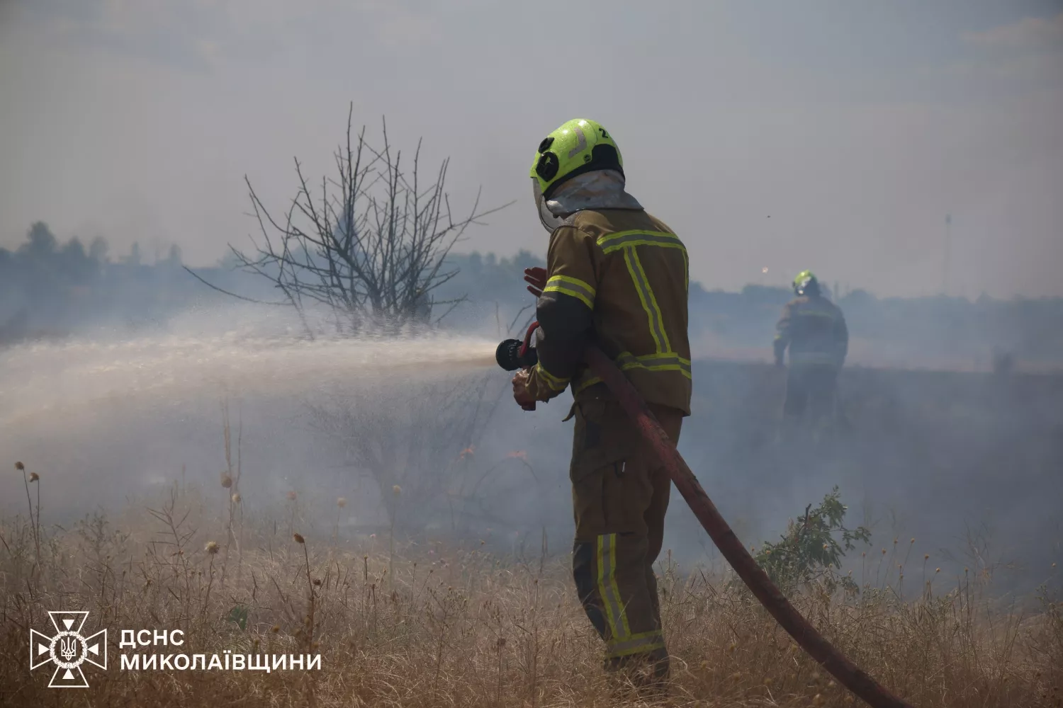 Рятуальники загасили пожежу у Миколаєві. Фото: ДСНС
