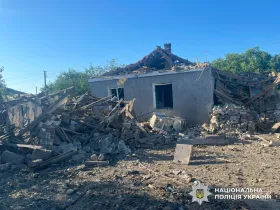 Обстріл Херсонської області 19 липня. Ілюстративне фото: Нацполіція