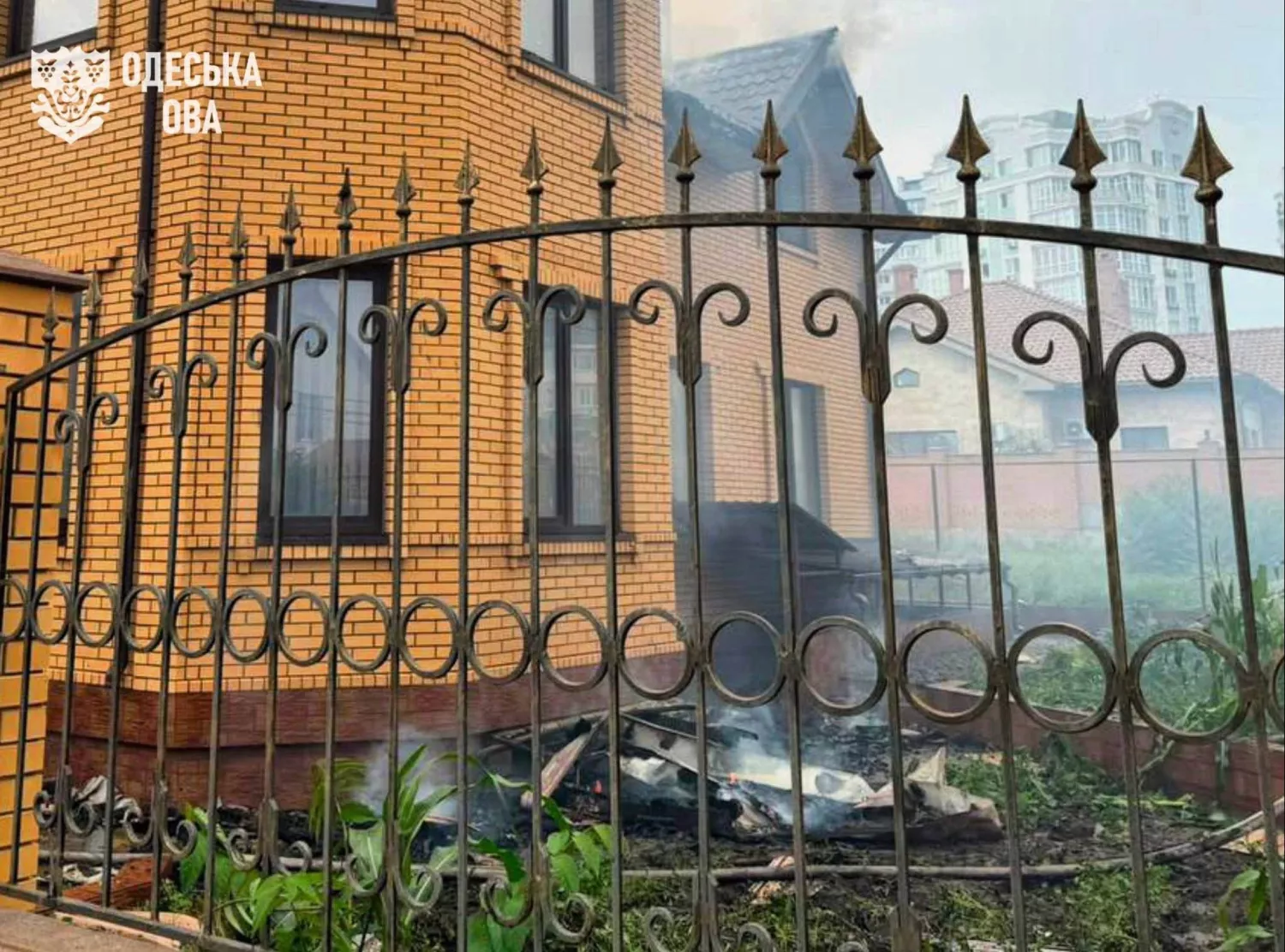 Обстріл Одеської області 20 липня. Фото: ОВА
