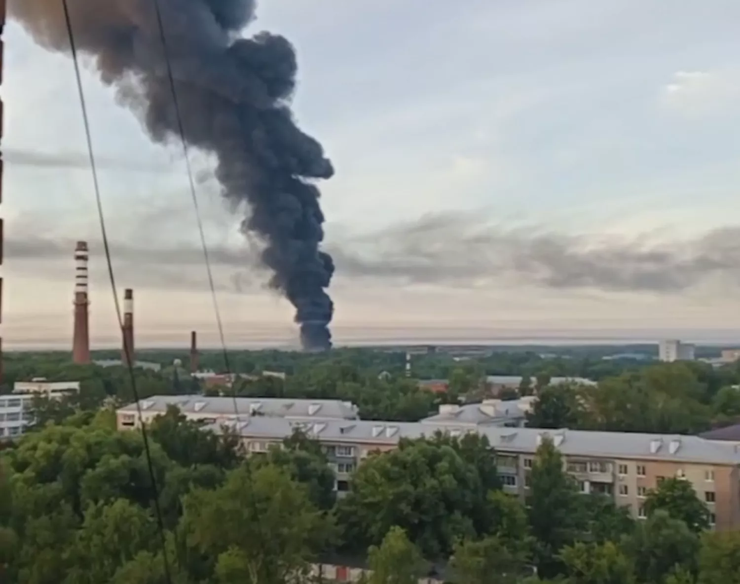 Зеленський заявив про успішні удари по об'єктах у Московській області. Скриншот з відео Володимира Зеленського