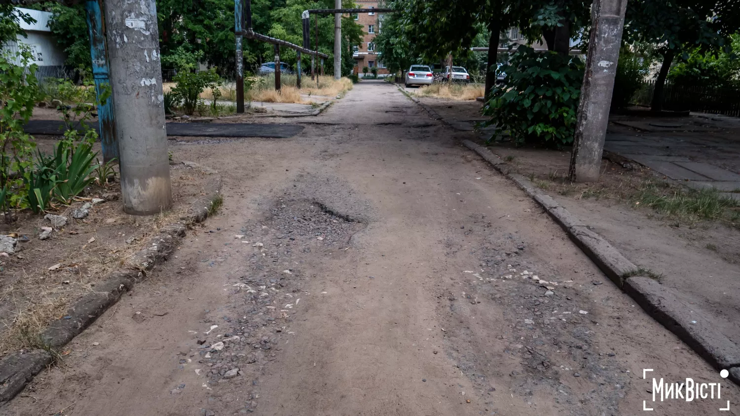 На капремонту проїзду в Лісках майже за ₴4 млн претендує фірма депутата Миколаївської облради. Фото: МикВісті