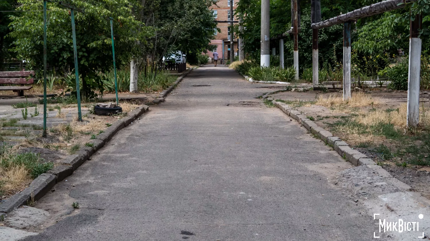 На капремонту проїзду в Лісках майже за ₴4 млн претендує фірма депутата Миколаївської облради. Фото: МикВісті