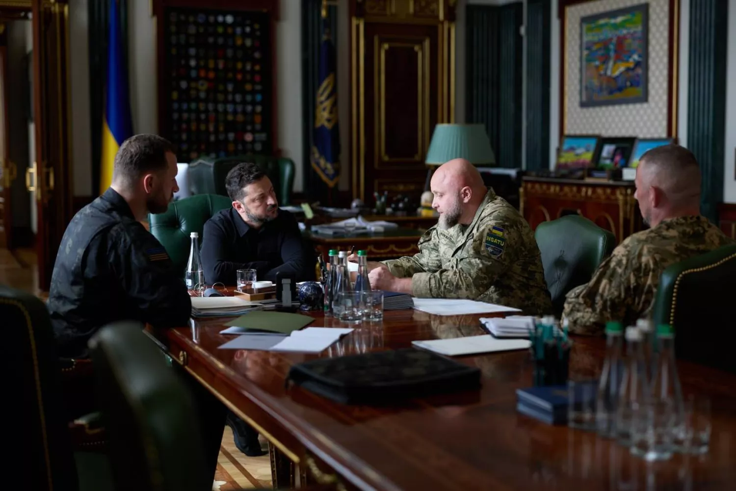 Володимир Горбатюк на зустрічі з Зеленським 20 липня 2026 року. Фото: Офіс президента