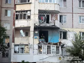 Обстріл Херсонськї області 20 липня. Ілюстративне фото: Нацполіція