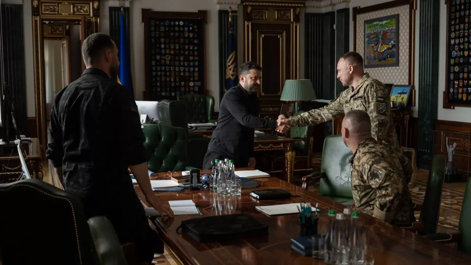Президент Зеленський із генералом Михайлом Драпатим. Фото: Володимир Зеленський / Facebook