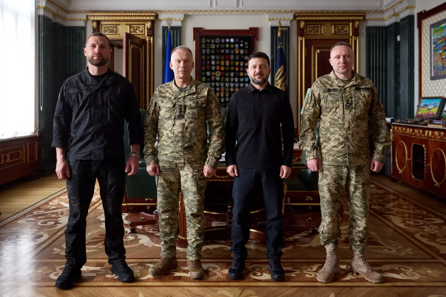 Драпатий повідомив, що Зеленський доручив посилити наступальні дії та нарощувати спроможності ЗСУ. Фото: Володимир Зеленський