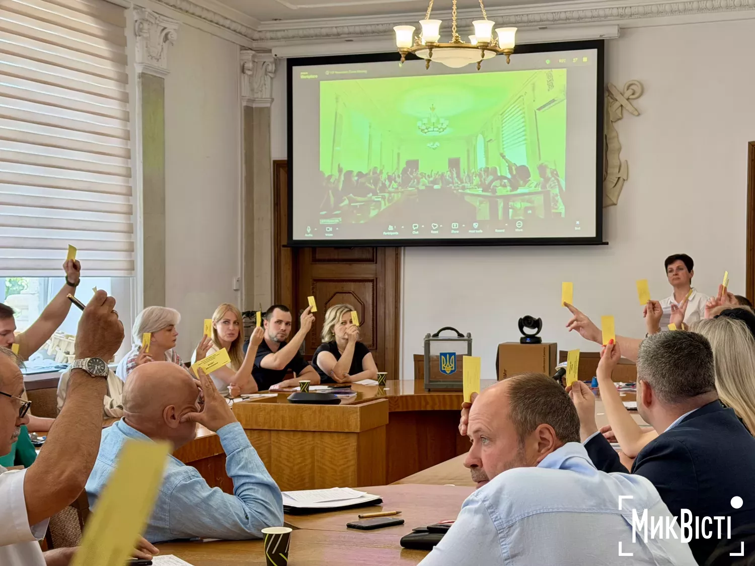 Засідання з обрання нового складу Громадської експертної ради. Фото: МикВісті