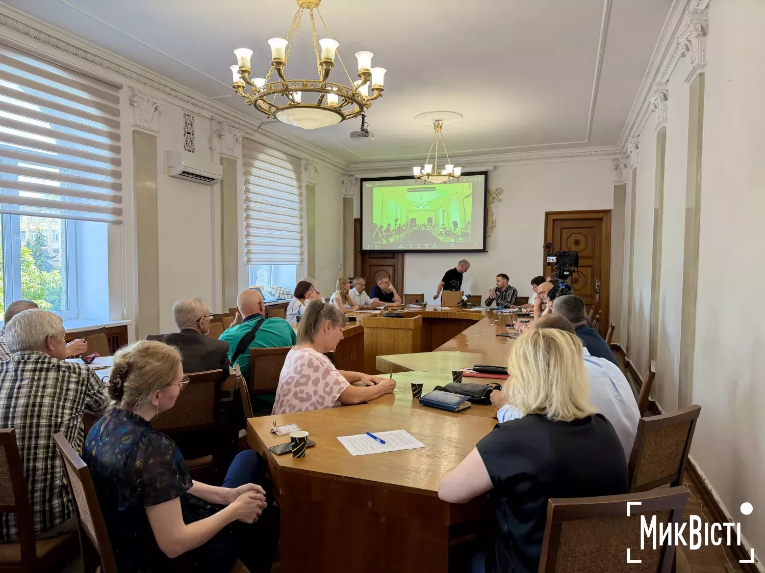 Засідання з обрання нового складу Громадської експертної ради. Фото: МикВісті