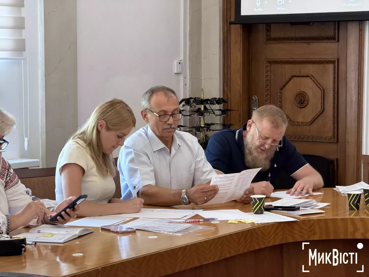 Засідання з обрання нового складу Громадської експертної ради. Фото: МикВісті