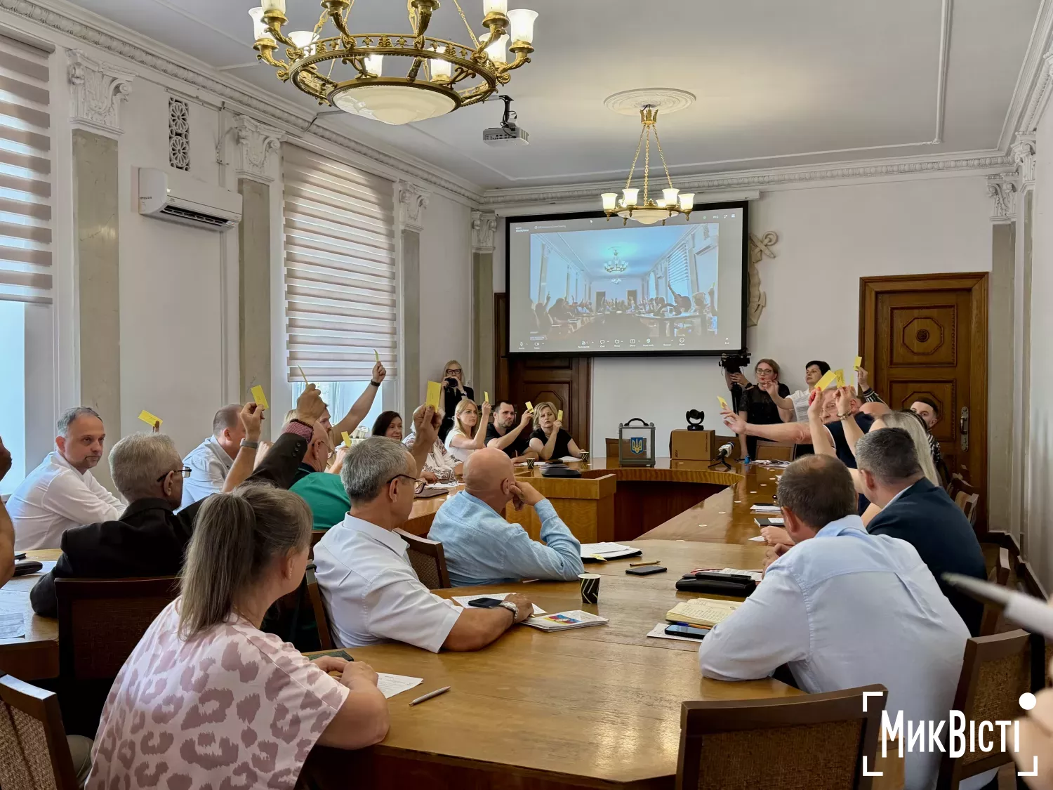Засідання з обрання нового складу Громадської експертної ради. Фото: МикВісті