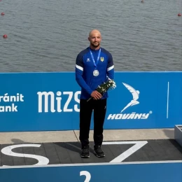 Миколаївський спортсмен здобув &laquo;срібло&raquo; чемпіонату Європи з веслування. Фото: Миколаївська ОВА