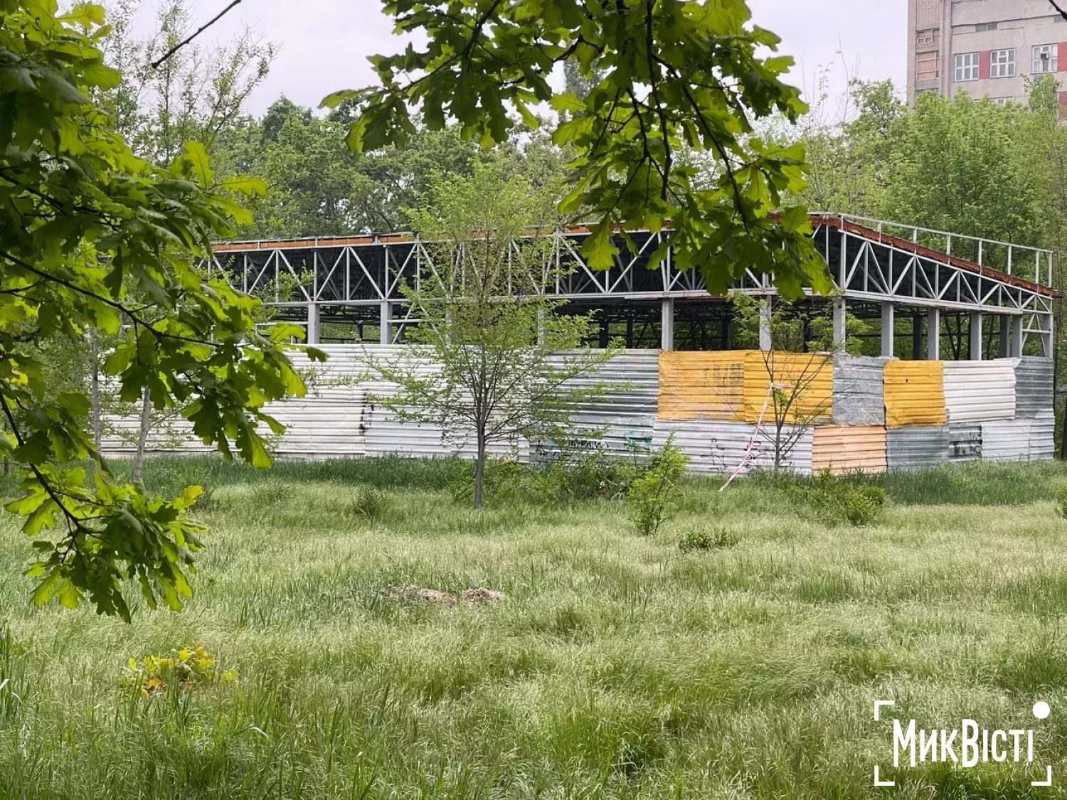 У Миколаєві на місці будівництва заправки планують знести дерева. Фото: архів НикВести