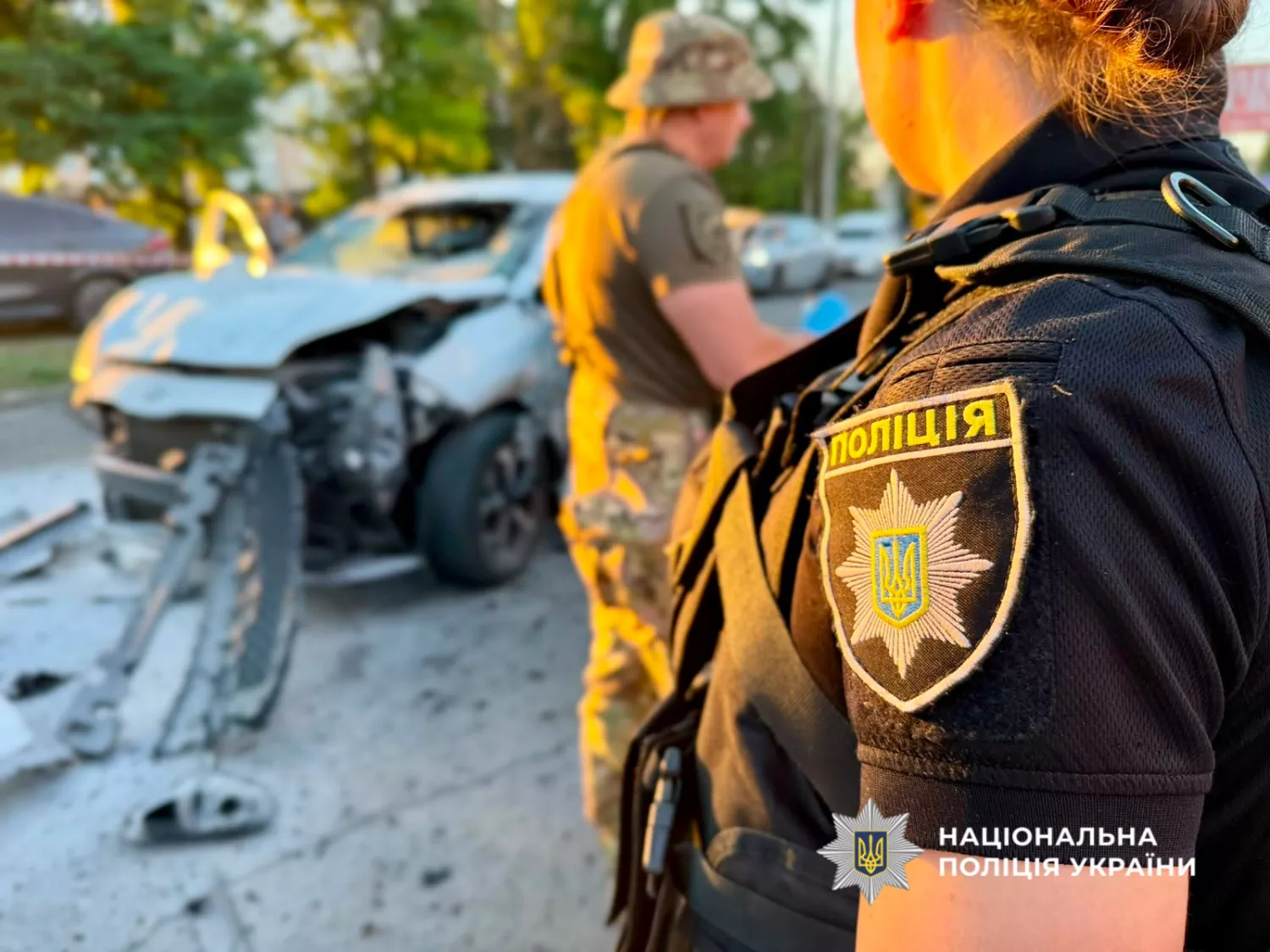 В Одесі на ходу вибухнуло авто, 28 липня 2026 рік, фото: поліція Одеської області
