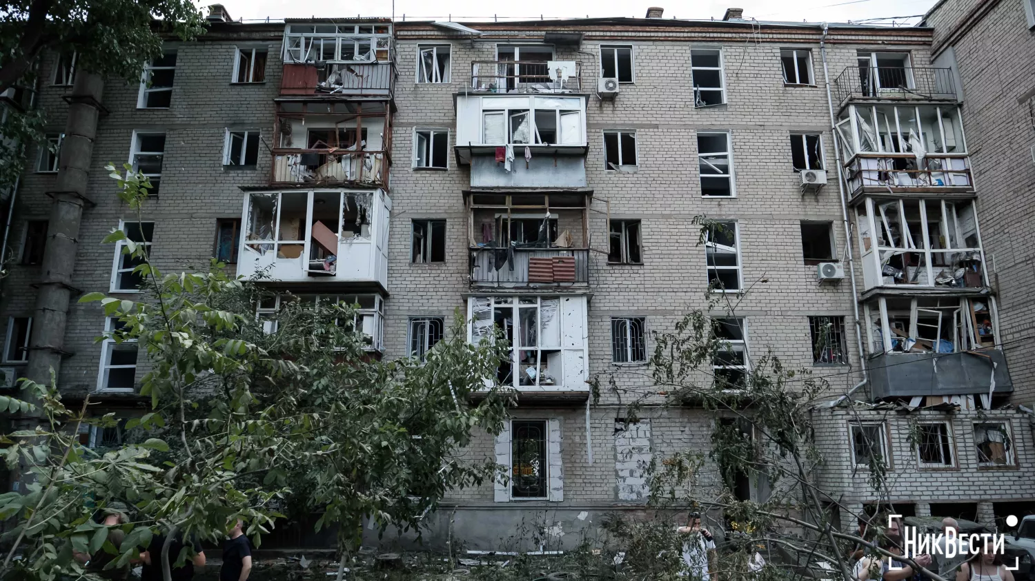 Наслідки російського обстрілу Миколаєва 19 липня 2024 року, фото: «НикВести»