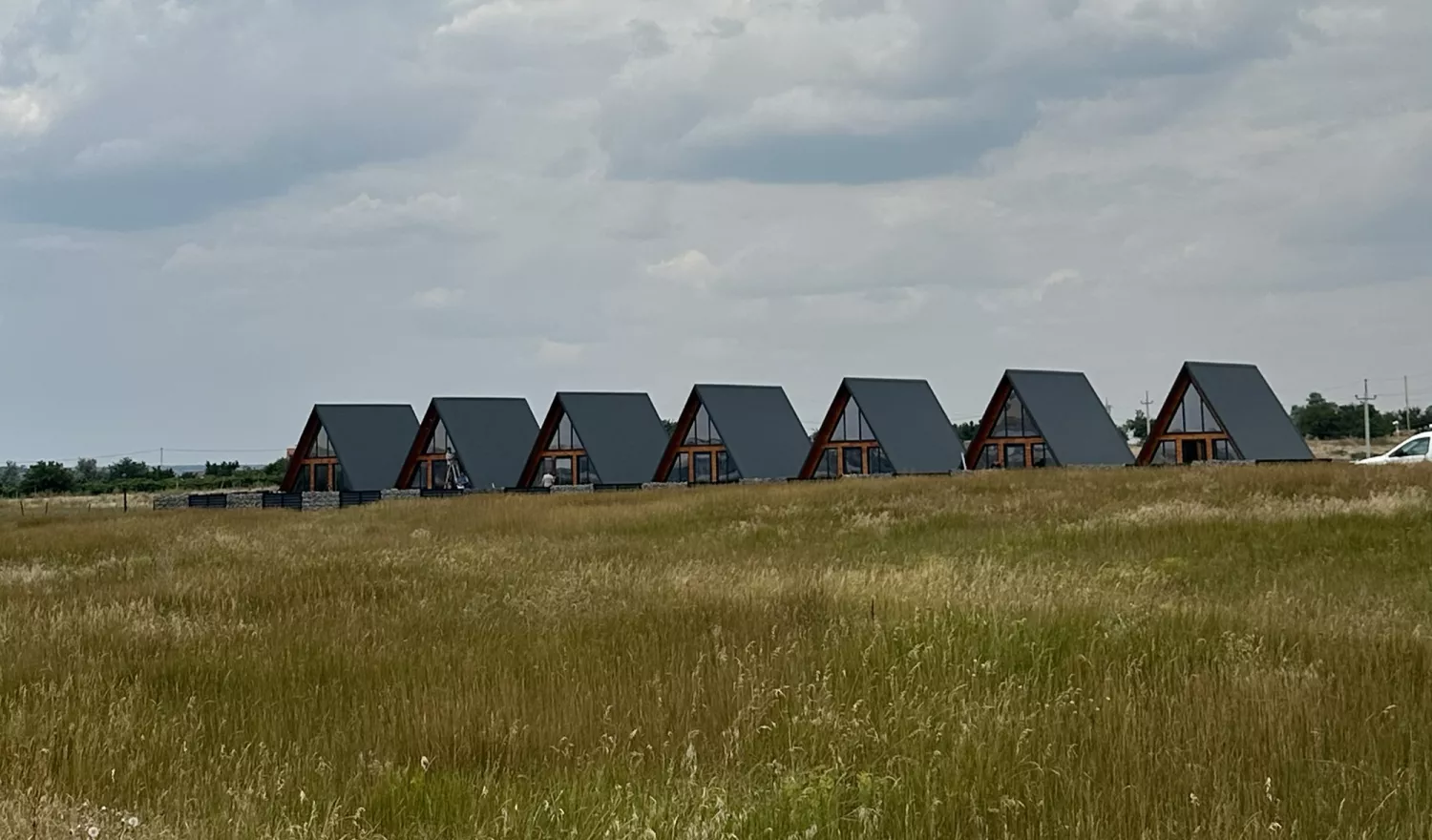Комплекс Vento &mdash; це сім нових A-frame шале серед степової природи неподалік Тилігульського лиману