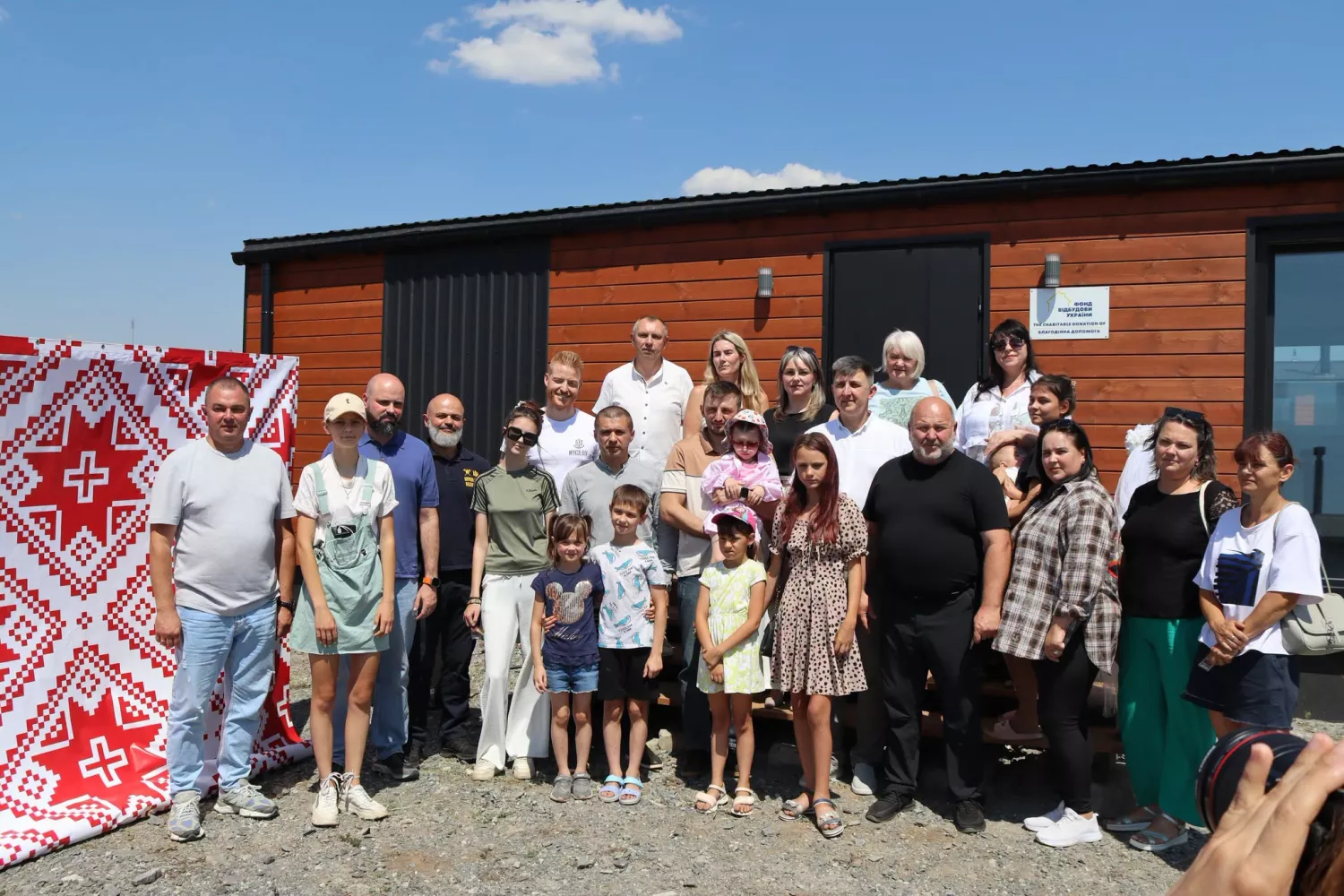 У Баштанській громаді відкрили 7 модульних будинків. Фото: міськрада
