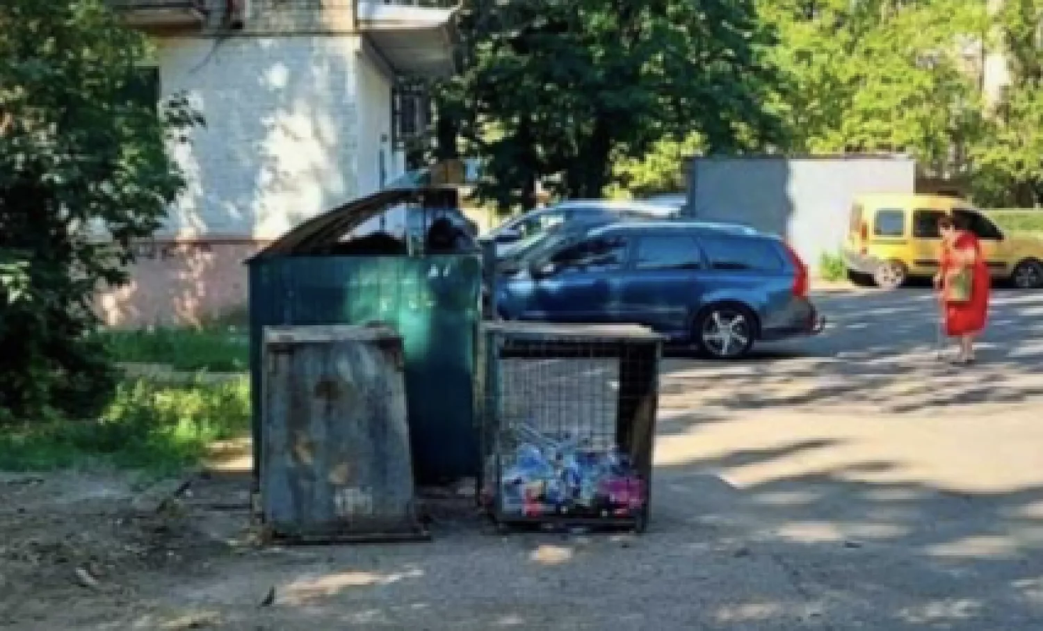 Сміттєзвалище в Інгульському районі. Фото Державної екологічної інспекції.