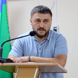 Голова Південноукраїнської міської військової адміністрації Іван Кухта. Фото: Миколаївська ОВА