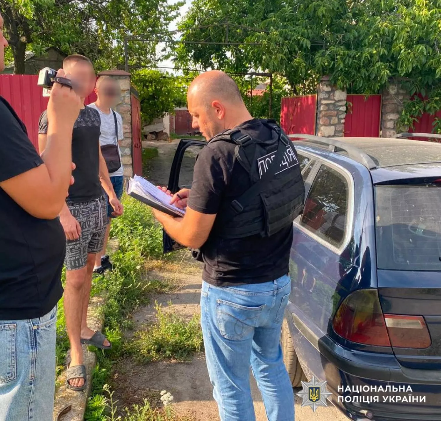 Збут психотропів у Баштанському районі. Фото нацполіції