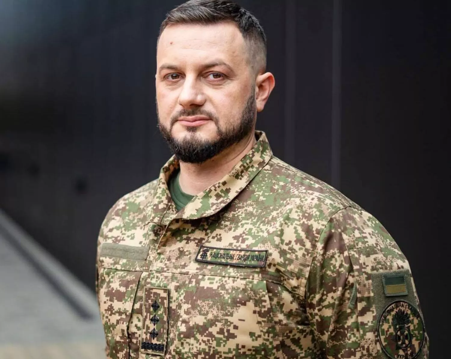 Командир бригади «Хартія» Ігор Оболєнський. Фото: armyinform