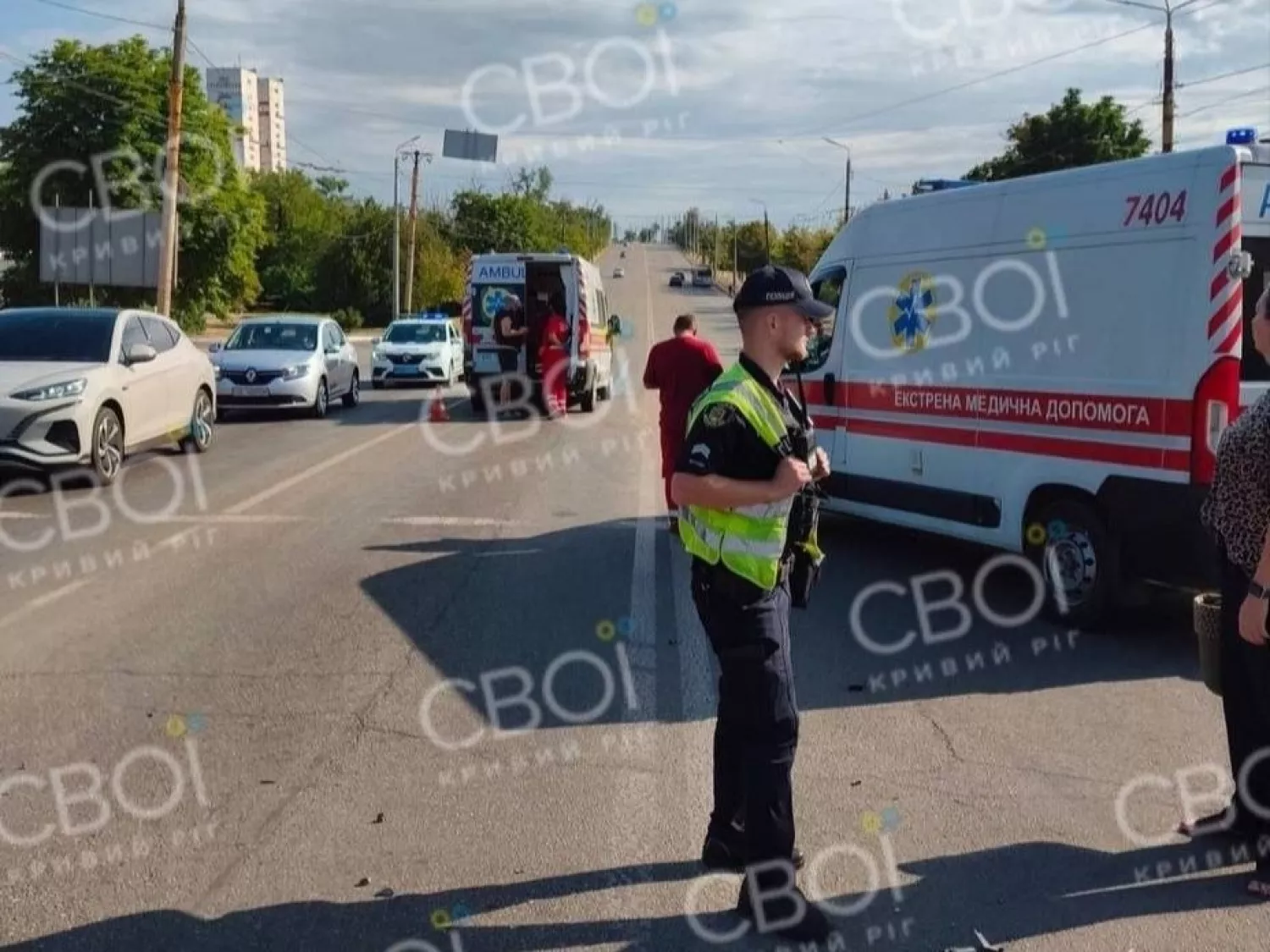 За ранок 17-річна дівчина потрапила у три ДТП на Дніпропетровщині. Фото: Свої.Кривій Ріг
