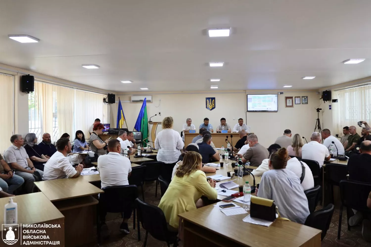 Південноукраїнська міськрада зібралася на сесію майже після піврічної перерви. Фото: Миколаївська ОВА