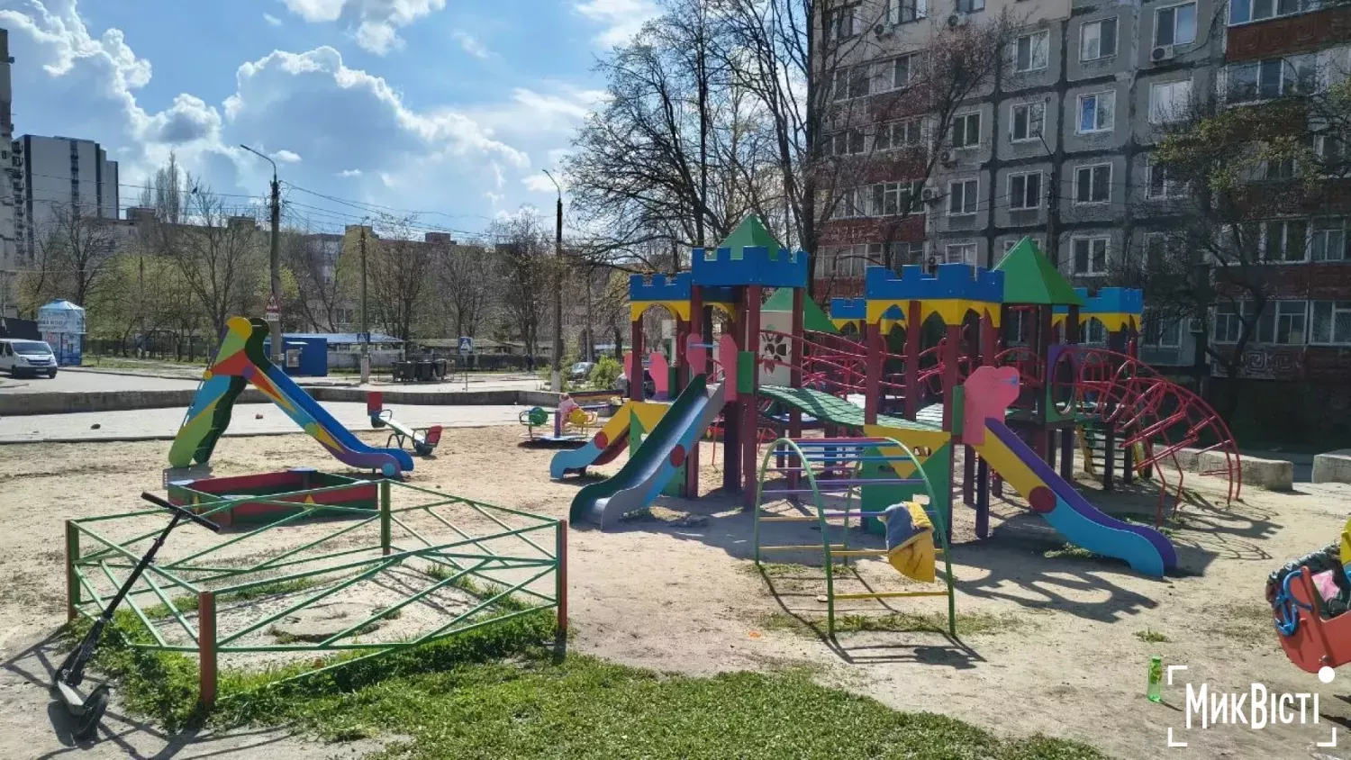 Ілюстративне фото дитячого майданчику на вулиці Колодязній. Фото: НікВесті